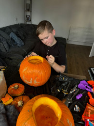 Pumpkin Picking for our Lighthouse and Hub.