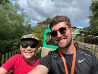 Train rides at Poole Park.