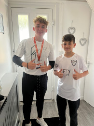 Creative activities- designing our own T Shirts.