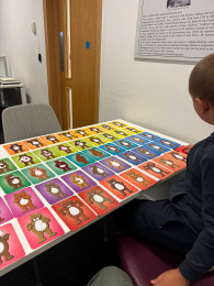 Feelings card activities within school to work on regulation strategies within the classroom.
