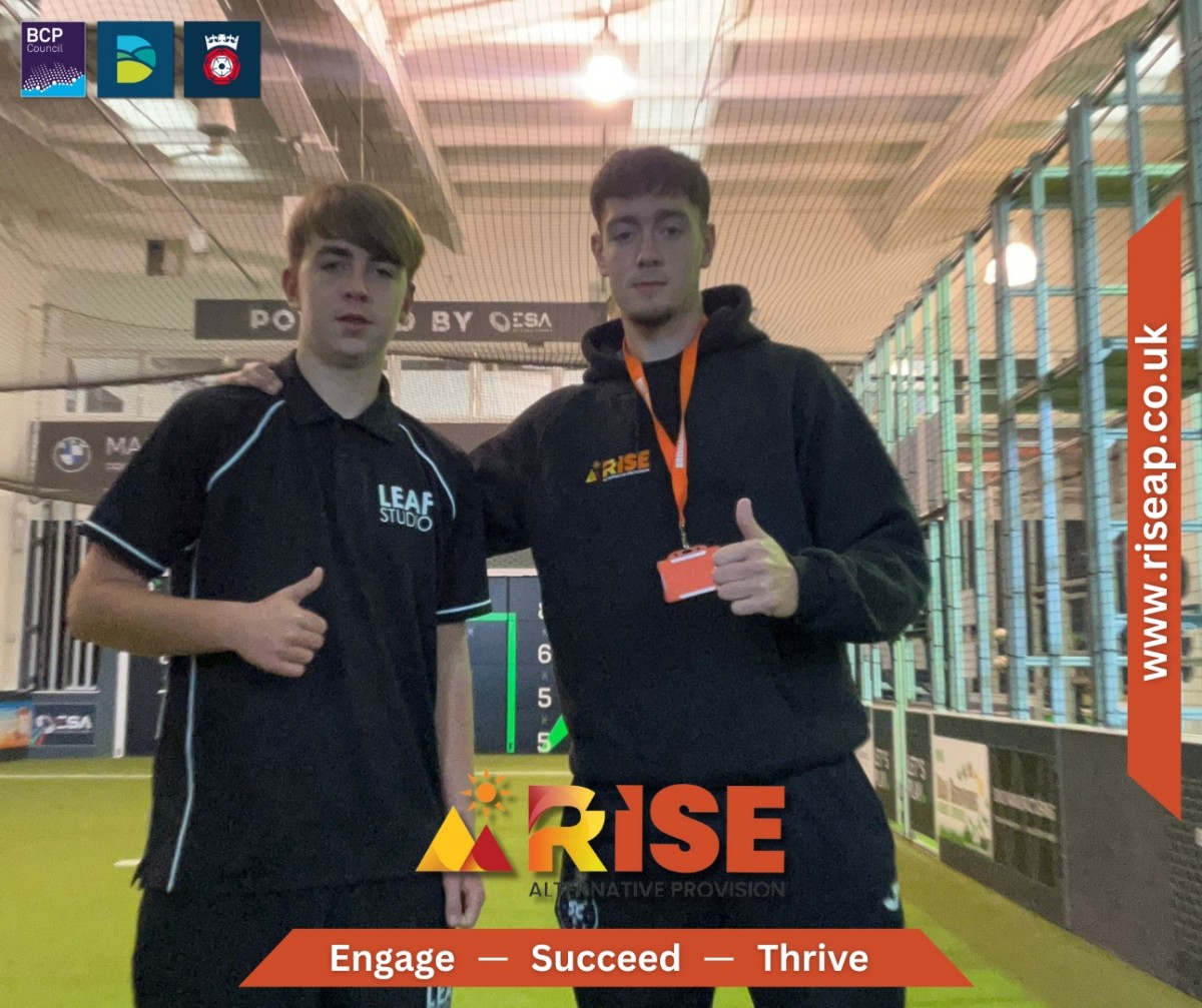 BW with his mentor, Ryan.