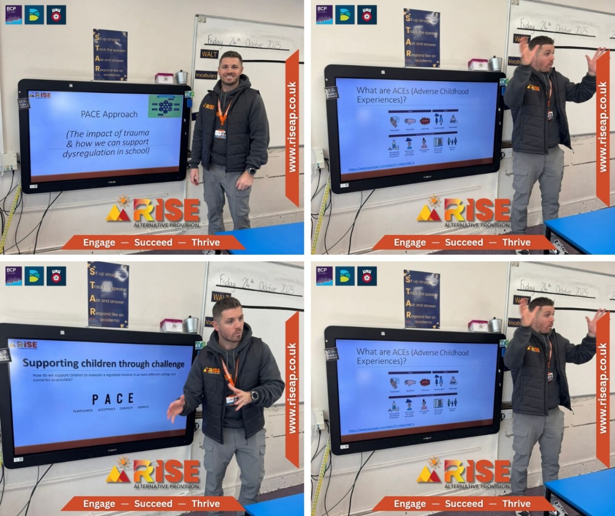 RISE delivering a parent workshop